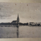 Pori, kirkko, silta, satamaa, mv pk, ei p. - pikkukuva 1