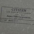 Vintage Citizen SL-2 taskulaskin - pikkukuva 3