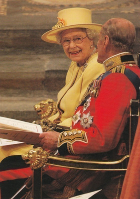 Kuningatar Elizabeth ja Edinburgin herttua, v. 2011