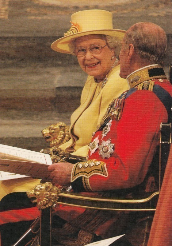 Kuningatar Elizabeth ja Edinburgin herttua, v. 2011