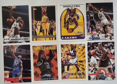 SHAQUILLE O´NEAL Keräilykortit 8in1