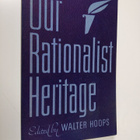 Walter Hoops : Our rationalist heritage : an anthology fo... - pikkukuva 1