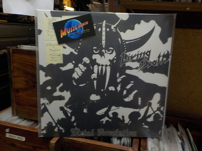 LIVING DEATH - METAL REVOLUTION UUSI LP