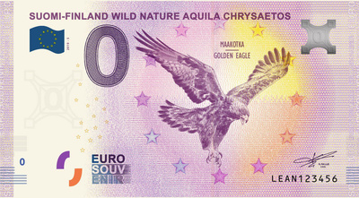 *0-EURO*2019*SUOMI-FINLAND WILD NATURE-5*MAAKOTKA*
