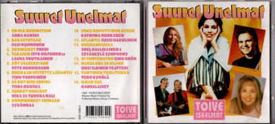 Toive iskelmät Suuret unelmat cd