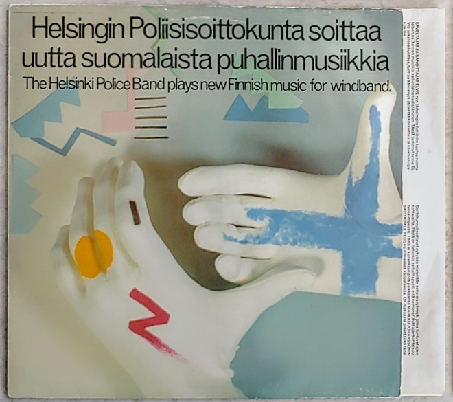 H:GIN POLIISISOITTOKUNTA Uutta Suom. Puhallinmusiikkia LP-87
