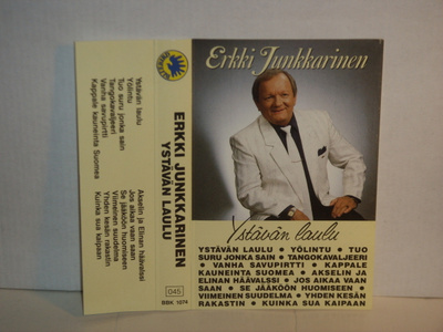 Erkki Junkkarinen C-kasetti Ystävän laulu