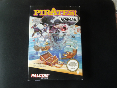 Nes - Pirates ! - CIB PAL B + kartta