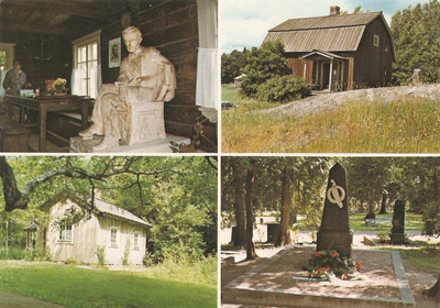ALEKSIS KIVI : Synnyinmökki, Kuolinmökki ja hauta