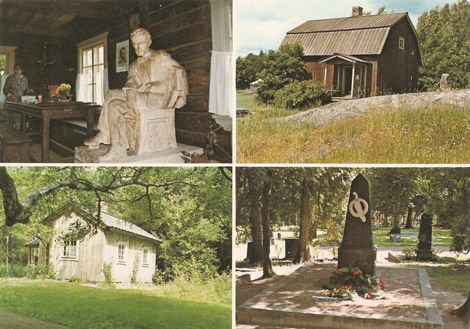 ALEKSIS KIVI : Synnyinmökki, Kuolinmökki ja hauta