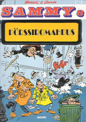 Berck: Sammy - PÖRSSIROMAHDUS (1-painos)
