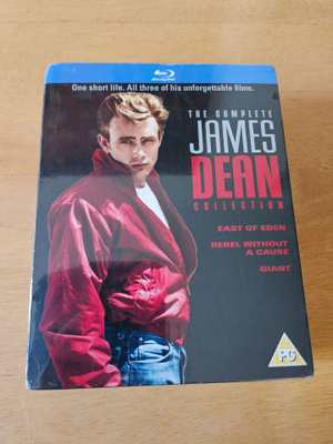 James Dean Collection (3 x Blu-ray, uusi)