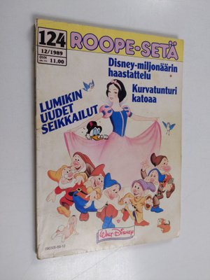 Walt Disney : Roope-setä 12/1989