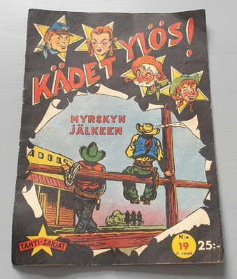 sarjakuvalehti Kädet Ylös, nro 19, 2vsk Tähti-sarjat