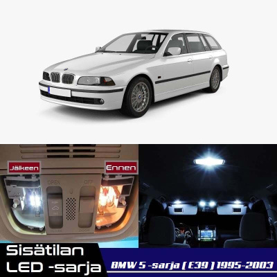 BMW 5 (E39) Sisätilan LED-sarja 25-osainen
