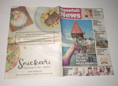 NAANTALI NEWS SANOMALEHTI VUODELTA 2017