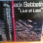BLACK SABBATH:LIVE AT LAST JAPSI LP - pikkukuva 1