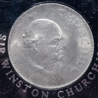 Sir Winston Churchill 1874 - 1965. Hyväkuntoinen kolikko. - pikkukuva 2