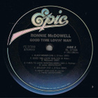 RONNIE  McDOWELL  ::  GOOD  TIME  LOVIN'  MAN : VINYYLI  LP - pikkukuva 3