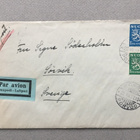 Ilmakirje Porvoosta Sörvik Ruotsi 1937 - pikkukuva 1