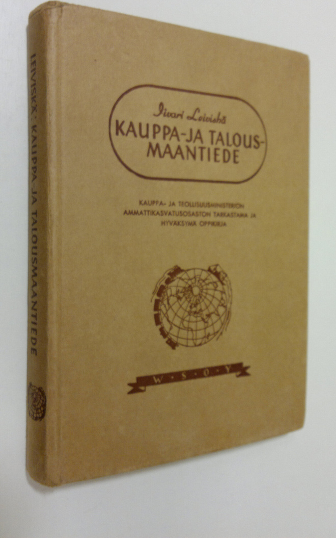 Iivari Leiviskä : Kauppa- ja talousmaantiede