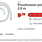 Poistoletku 2,5 m - pikkukuva 2