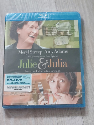 Julie & Julia UUSI BLU-RAY Meryl Streep Amy Adams