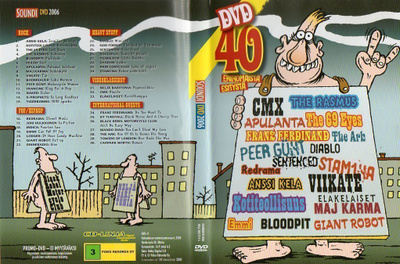 SOUNDI DVD 2006 (35 147) DVD 2h 30min, 40 kpl