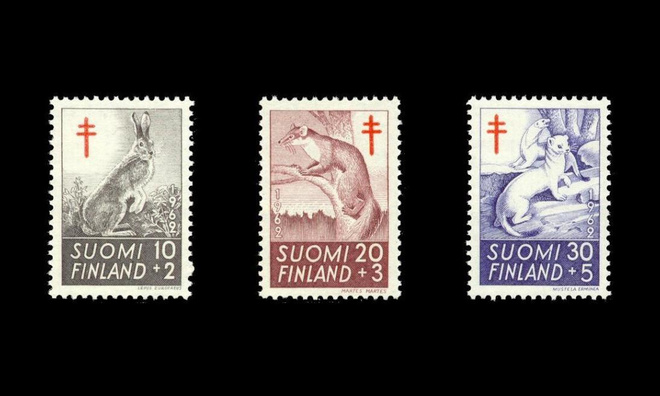 551-3 ** Tuberkuloosi metsän eläimiä (1962)