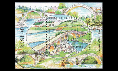 Albania 3578BL199 ** Europa sillat (2018)