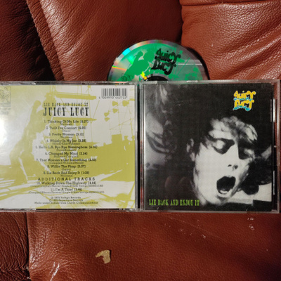 JUICY LUCY -lie back and enjoy it. CD.