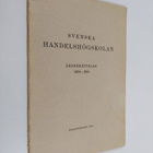 Svenska handelshögskolan årsberättelse 1950-1951 - pikkukuva 1