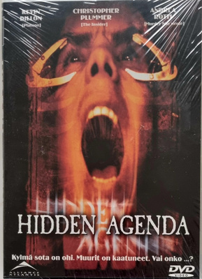 HIDDEN AGENDA DVD