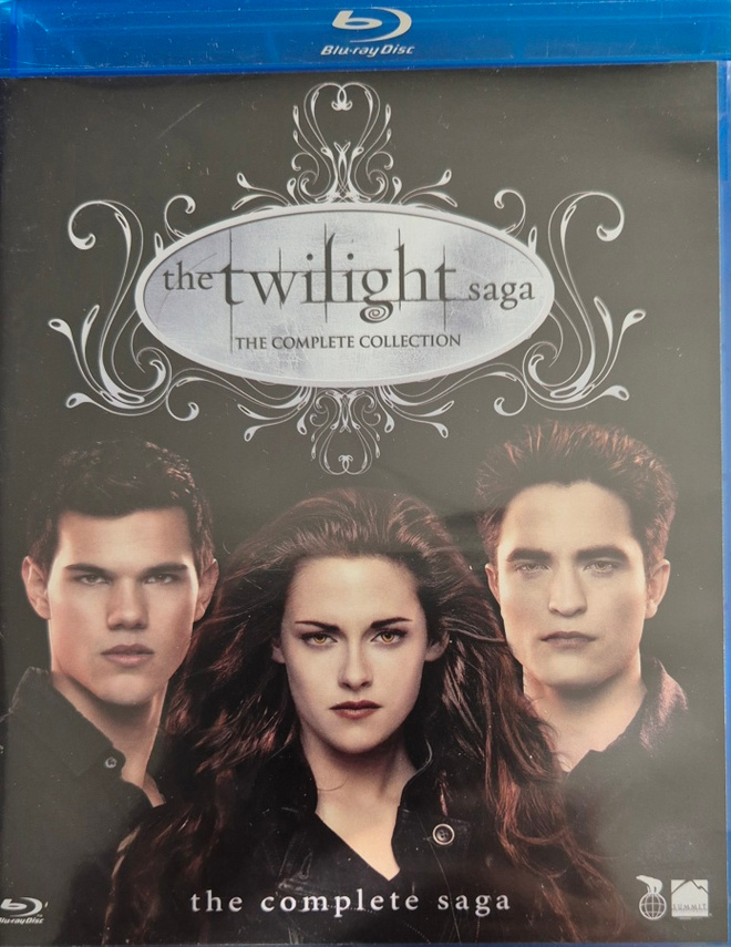 The Twilight (2008-2012) kaikki 5 elokuvaa -Blu-Ray