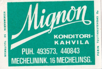 Helsinki, Mignon    Mechelinink.16   b499