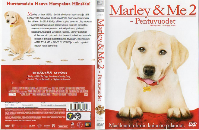 Marley & Me 2 pentuvuodet	(799)	k	-FI-	DVD	suomik.			2011
