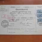1916 Turku sens osoitekortti Kyröön - pikkukuva 1