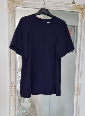 Marimekko tummansininen viskoosipaita, 34