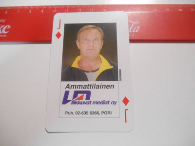 ÄSSÄT Pelikortti # Ruutu J Esko Nokelainen