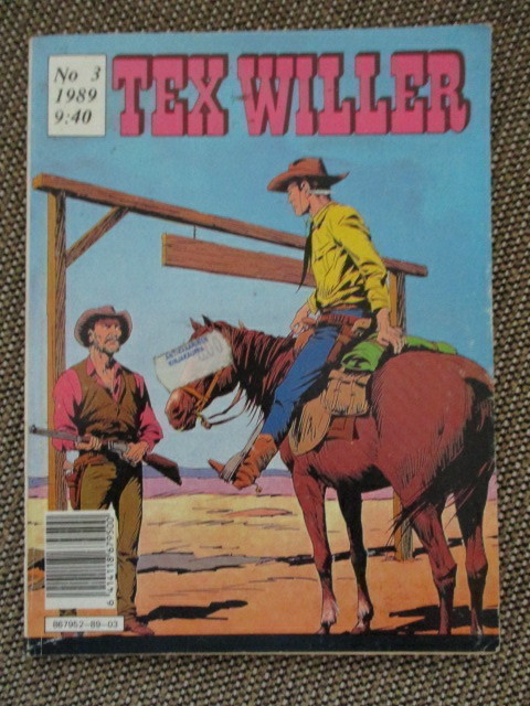 TEX WILLER NRO 3 / 1989