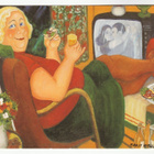 Kaksi Marit Wallen postikorttia 1990-luvulta - pikkukuva 2