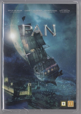 PAN (2015) Hugh Jackman, Rooney Mara, Levi Miller (UUSI)