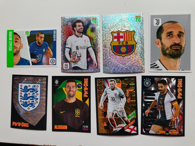 PANINI World Class &Top Class jalkapallotarrat alk.0,20€/kpl