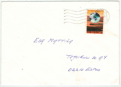1990 hologrammi 1,90 kirje