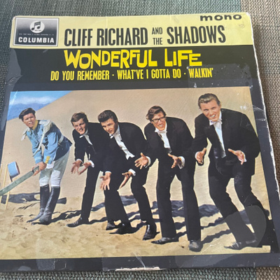 CLIFF & THE SHADOWS: Wonderful Life - EP * UK 1964