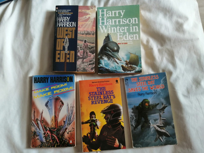 Harrison, Harry: Kirjapaketti (5 kpl eng. pokkari)