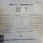 LUCKY THOMPSON  uk-83 EX-/EX+ LP - pikkukuva 2
