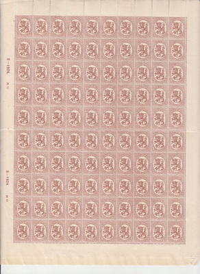 M17 arkki 20p ruskea 8-1924 No: 93
