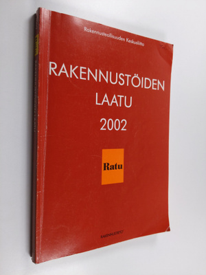 Tarja Mäki : Rakennustöiden laatu 2002