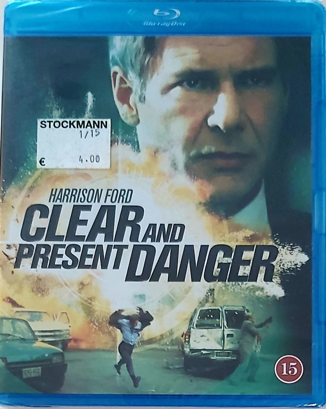 CLEAR AND PRESENT DANGER / ISKU KOLUMBIAAN BLU-RAY